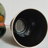 Duo of vases, vintage Scandinavian ceramics