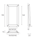 Fiam mirror by Philippe Starck