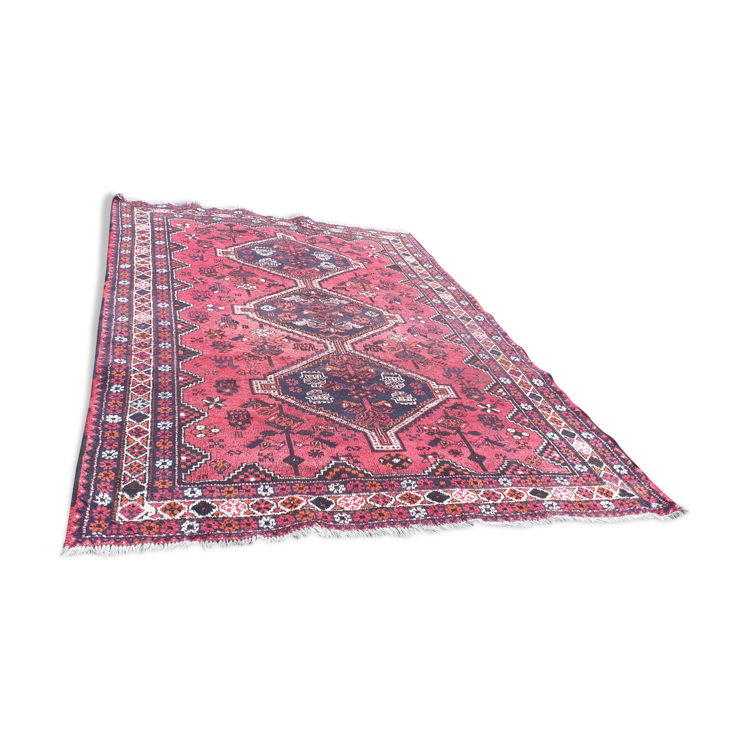 Oriental carpet wool