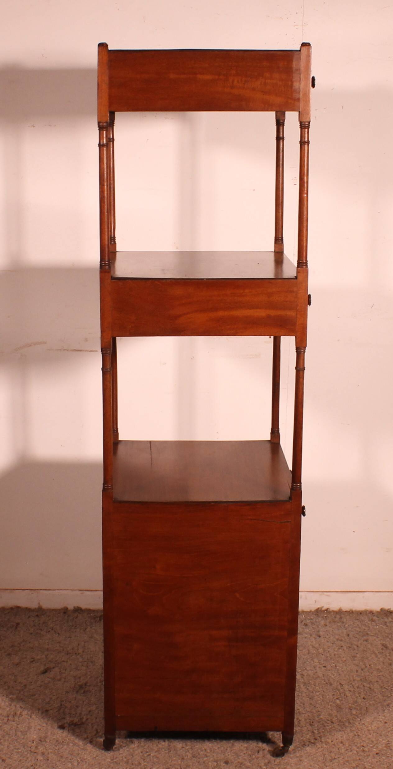 mahogany whatnot shelf circa 1800 George III period