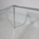 1960s Mid-Century  Coffee Table Chrome and Glass