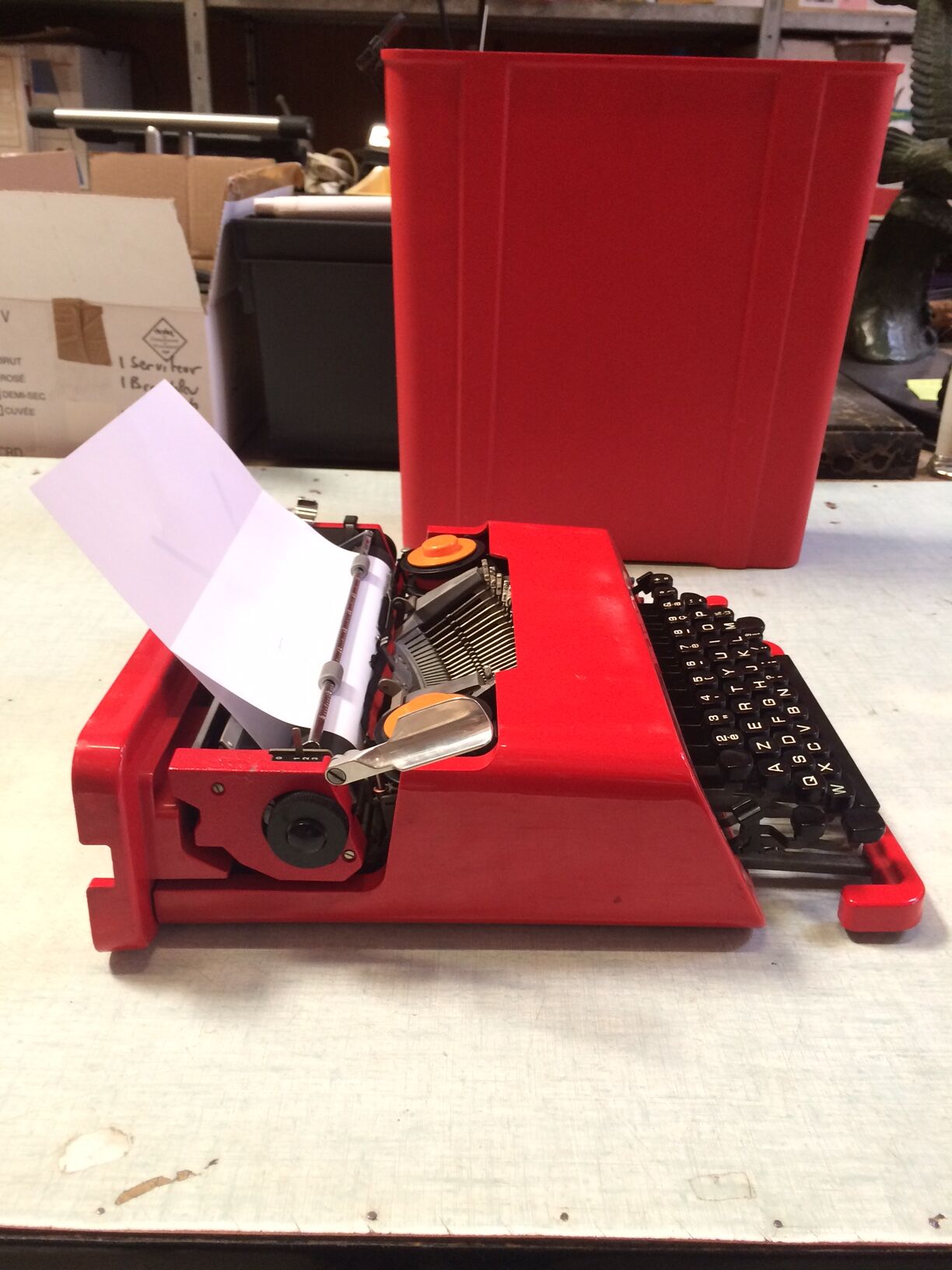 Valentine design ettore Sottsass for Olivetti in 1969