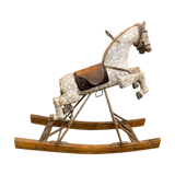 Wooden rocking horse 1900