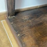 Antique solid wood console – early 20th century