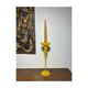 Glass candlestick