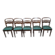 Chaises de salle à manger art déco rénovées