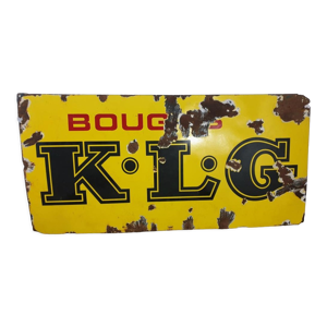 Plaque émaillée KLG