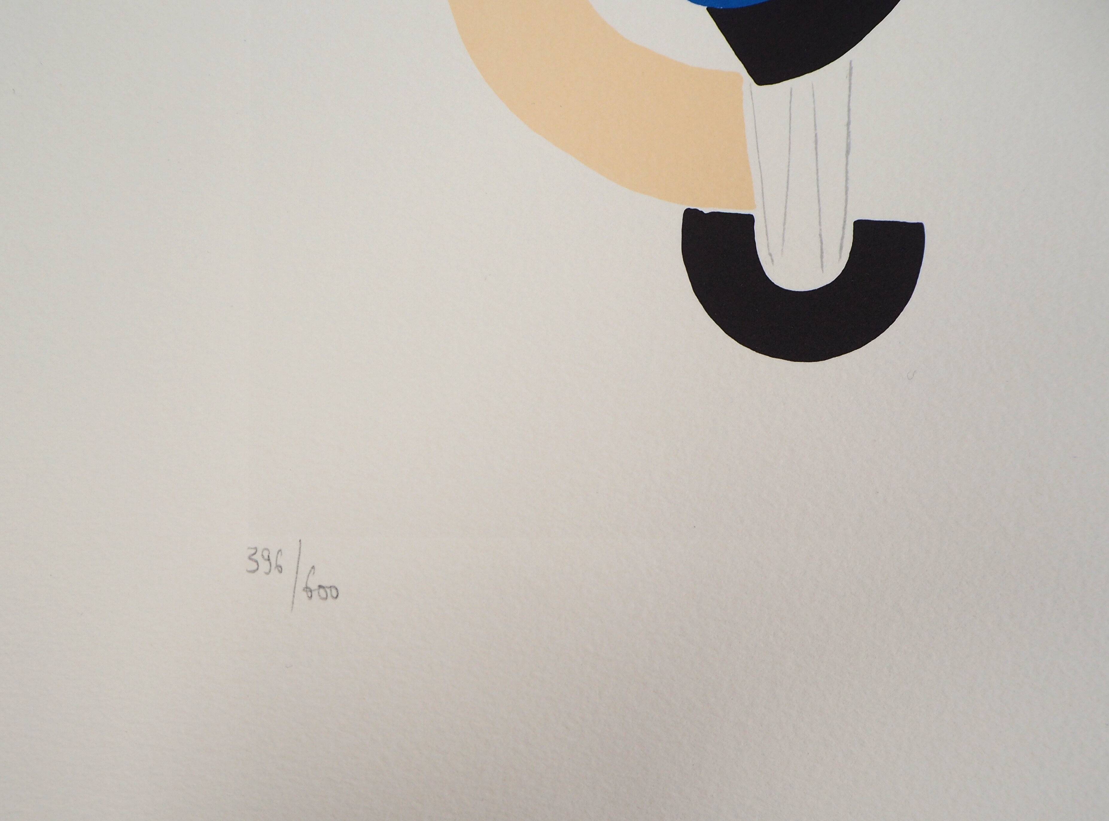 Sonia Delaunay : Rythme et Danse - Lithographie signée