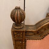 Louis XVI style bed in patinated hetre XX century