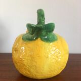 Vintage 1950s dabbling lemon pitcher