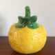 Vintage 1950s dabbling lemon pitcher