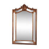 Reserves XIX 170x110cm Golden wooden mirror
