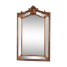 Miroir à réserves en bois doré XIXème 170x110cm