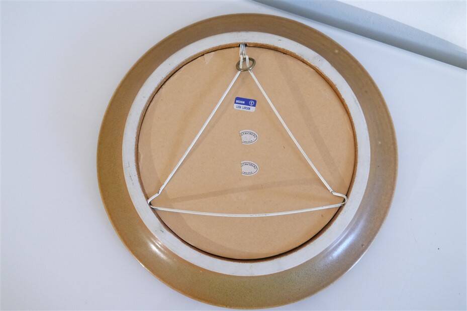 Ceramic mirror by Lisa Larsson for Gustavsberg 1960