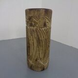 Large Brutalist Ceramic Umbrella Stand, Italy, 1960s