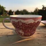 Cup with vintage saucer