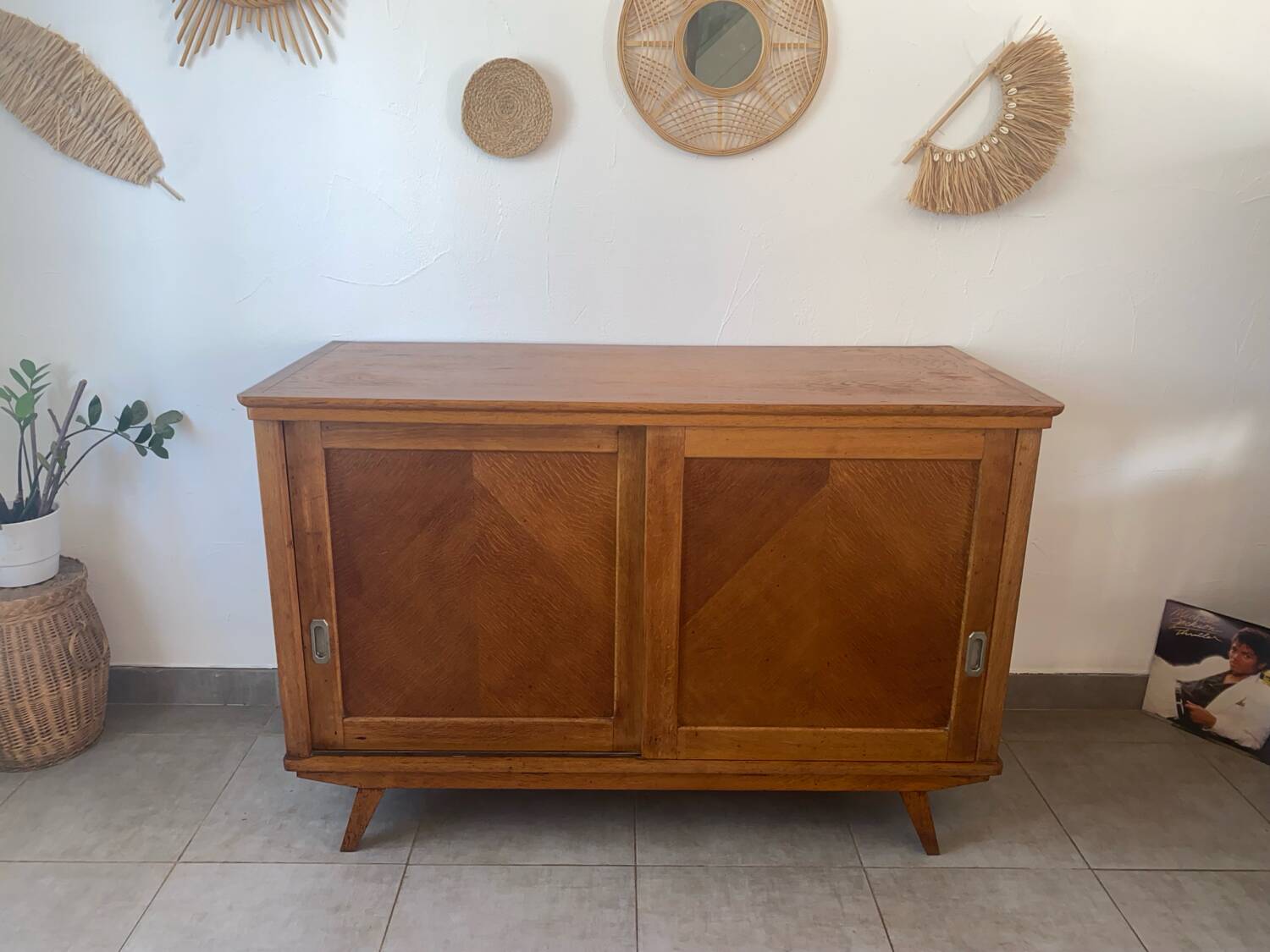 Magnificent vintage oak sideboard