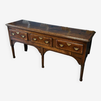 18th century 3 drawer sideboard