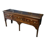 18th century 3 drawer sideboard