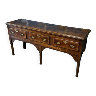 18th century 3 drawer sideboard