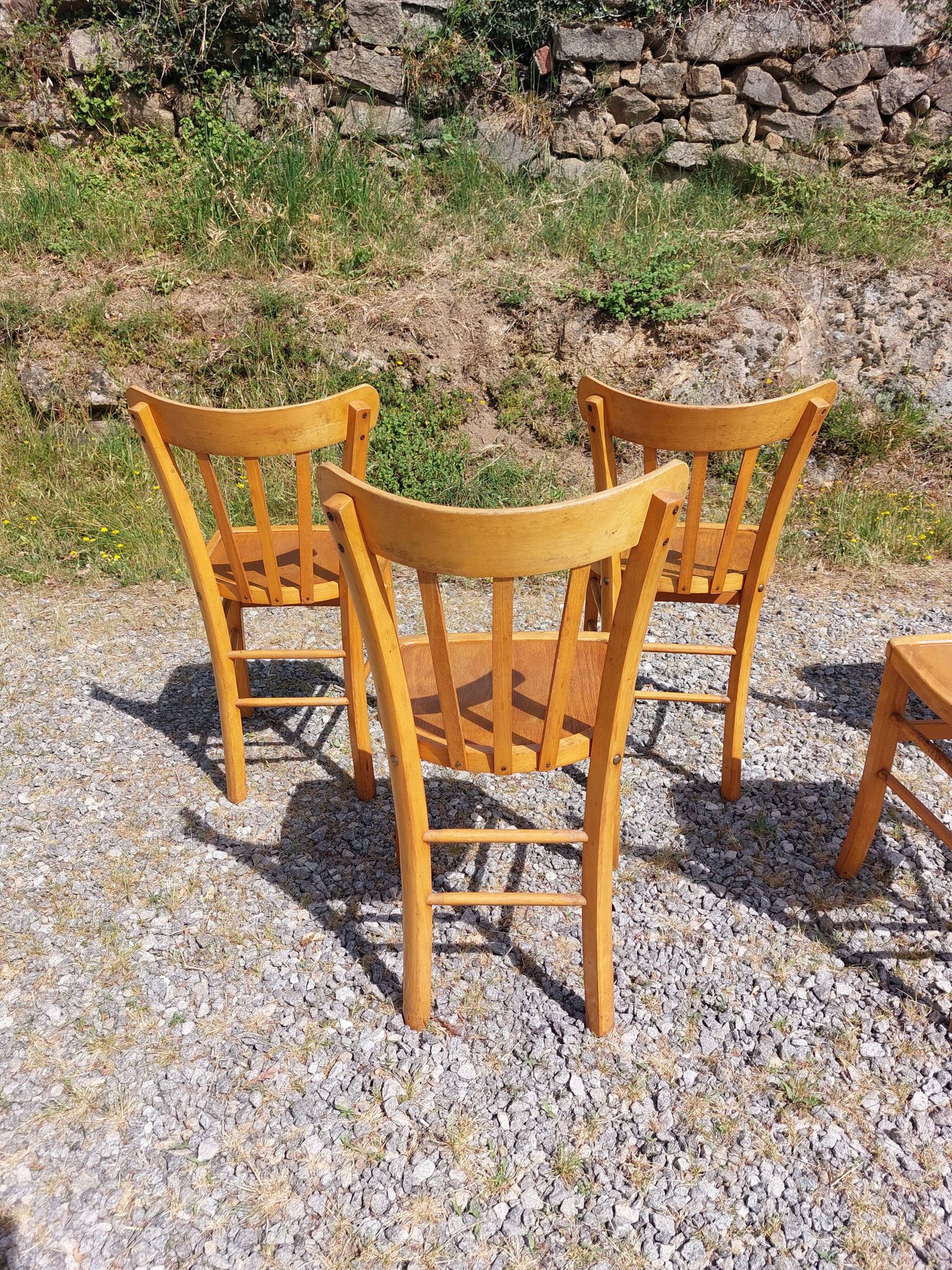 6 Luterma bistro chairs