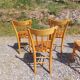 6 Luterma bistro chairs