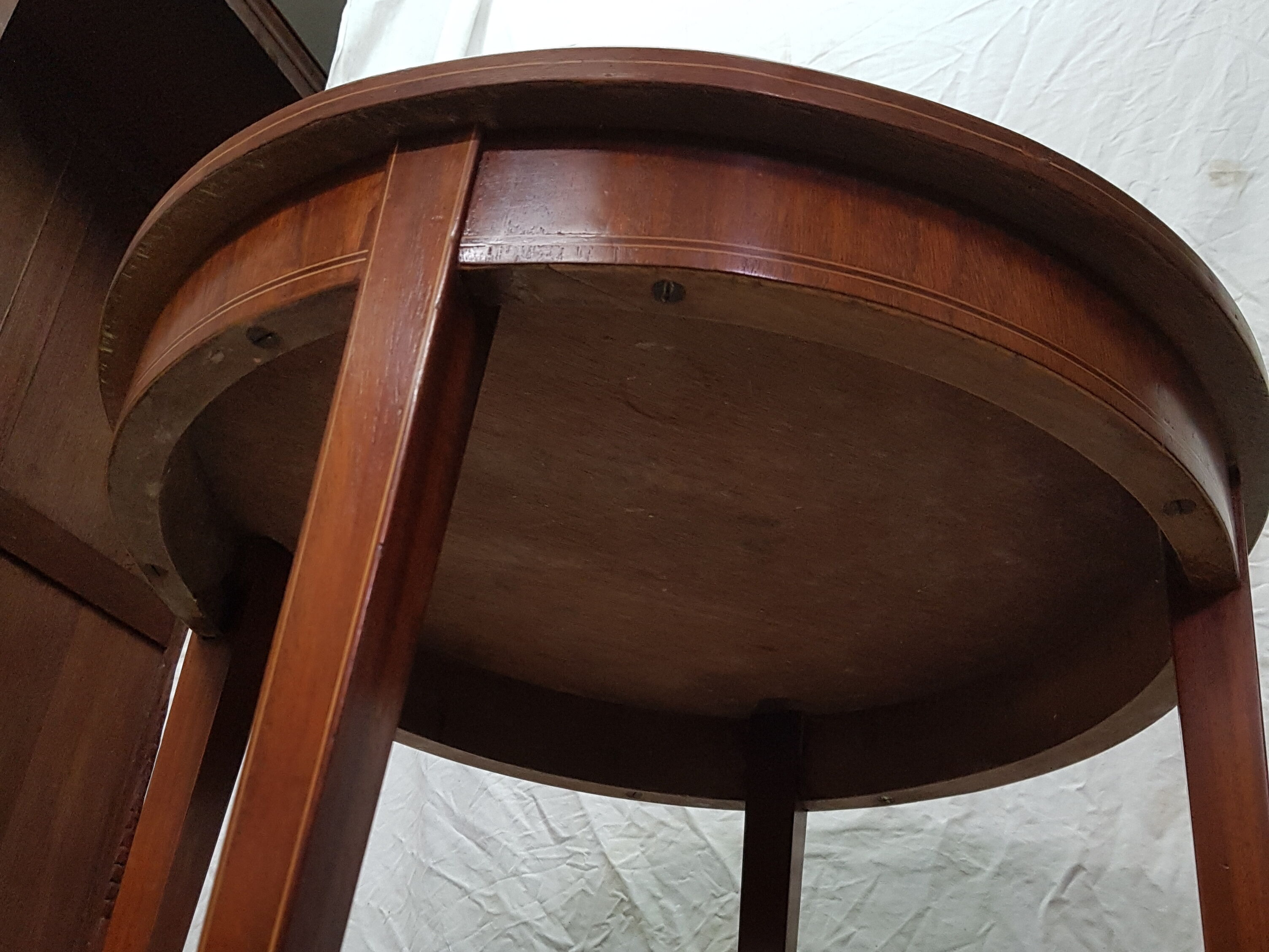 Mahogany side table