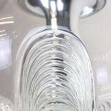 Clear Glass Pendants designed by Koch & Lowy, Germany, 1970s