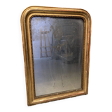 Antique Louis Philippe wooden mirror