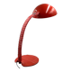 Elio Martinelli, Flex Calotta mod. 660 bright red table / desk lamp, Martinelli Luce Italy, 1972