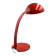 Elio Martinelli, Flex Calotta mod. 660 bright red table / desk lamp, Martinelli Luce Italy, 1972