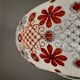 60s embroidered lantern chandelier