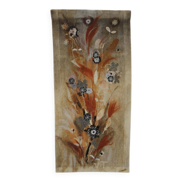 Protis Wool Tapestry from the 1970s, Czechoslovakia