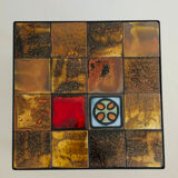 Vallauris ceramic coffee table, France 60s