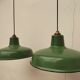 Pair of industrial lamps