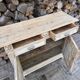 Parisian sideboard / Renovated old wooden storage unit