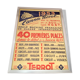 Authentic poster ancient Terrot 1953