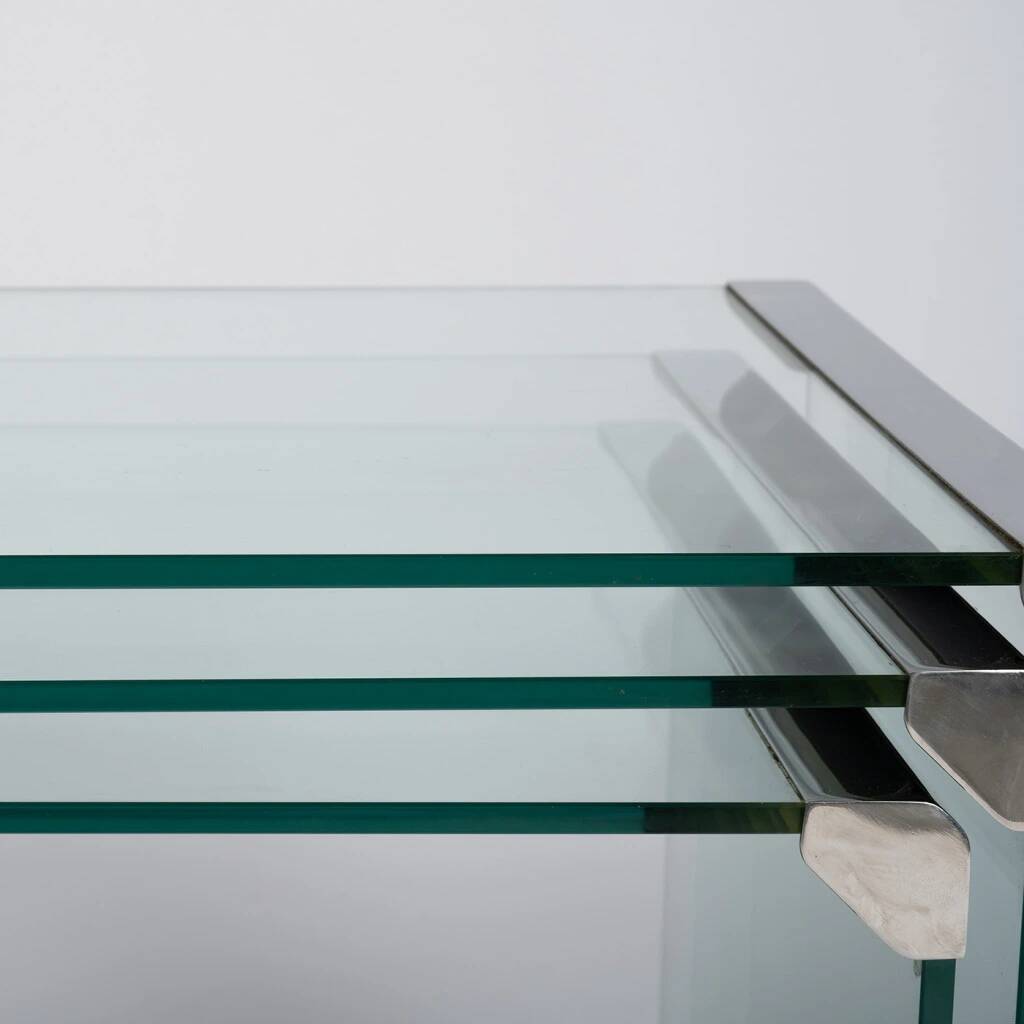 A set of three nesting tables called T35, by Pierangelo Gallotti