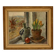 Huile sur toile suédoise originale « Nature morte à la plante en pot »