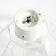 1970s Limburg glass ceiling lamp in octagon shape with its original box