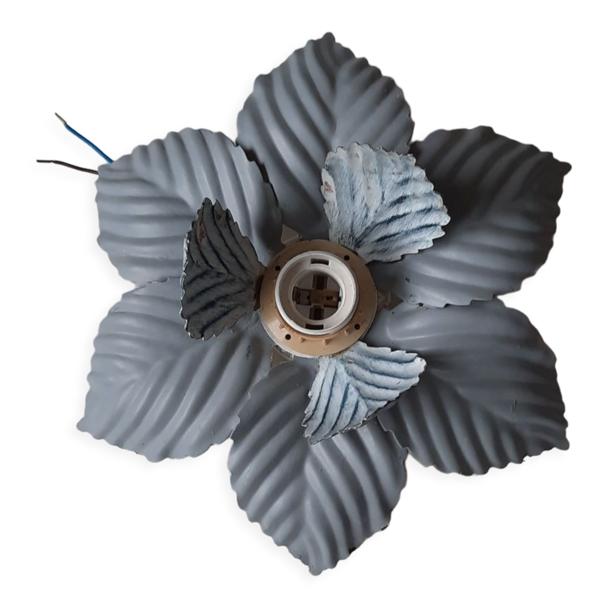 Flower wall lamp to restore