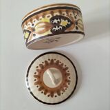 HB Quimper geometric design 70s bonbonnière