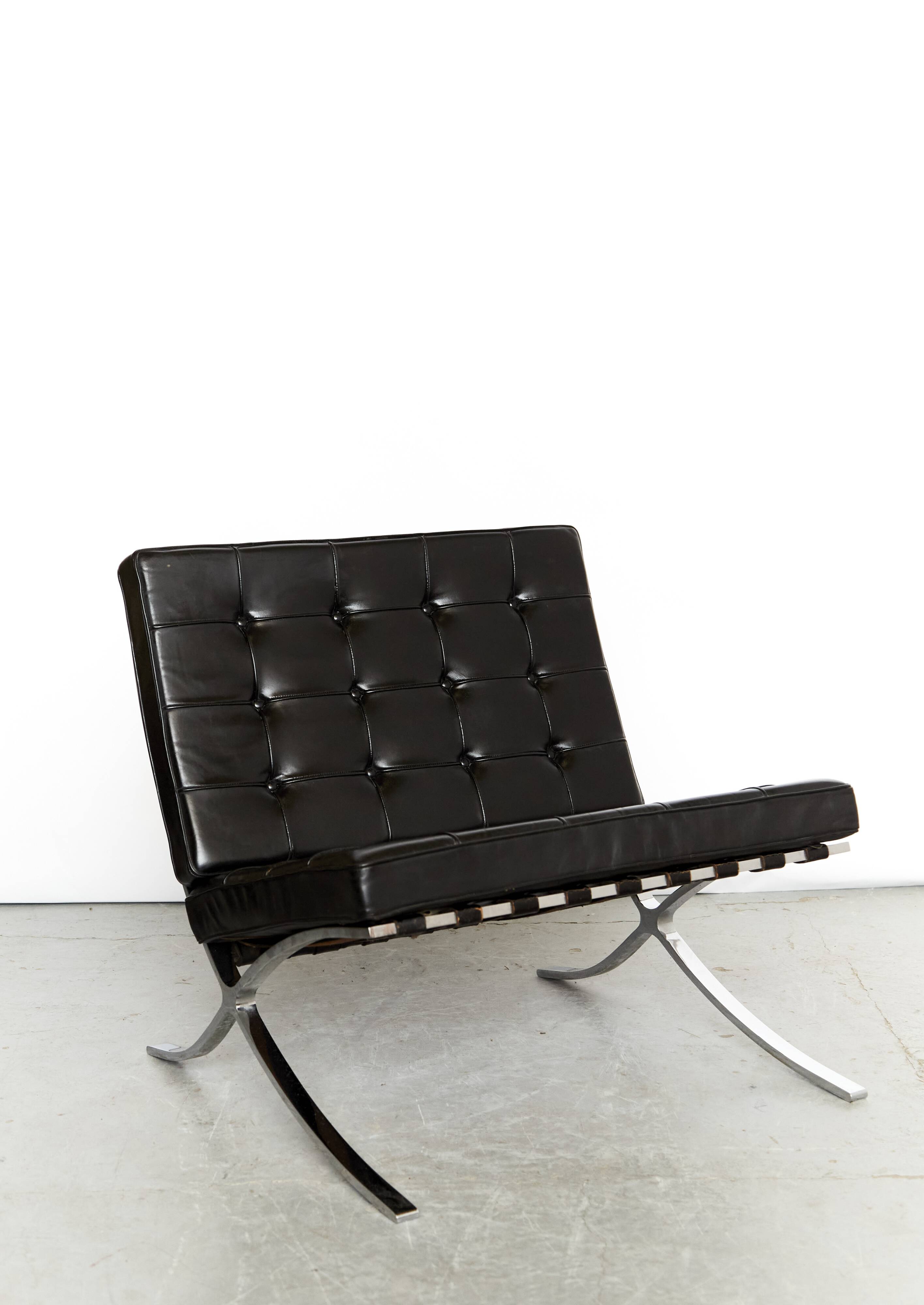 Ludwig Mies van der Rohe MR90 Barcelona Chair for Knoll International