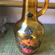 Carafe italienne ambrée