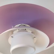 Large hanging lamp by Danish Form-Light 1980s. Multiple layers of shades.