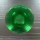 Green art deco style vase