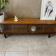 Mini vintage sideboard in vintage wood (removable windows)
