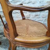 Fauteuils cannés de style Louis XV
