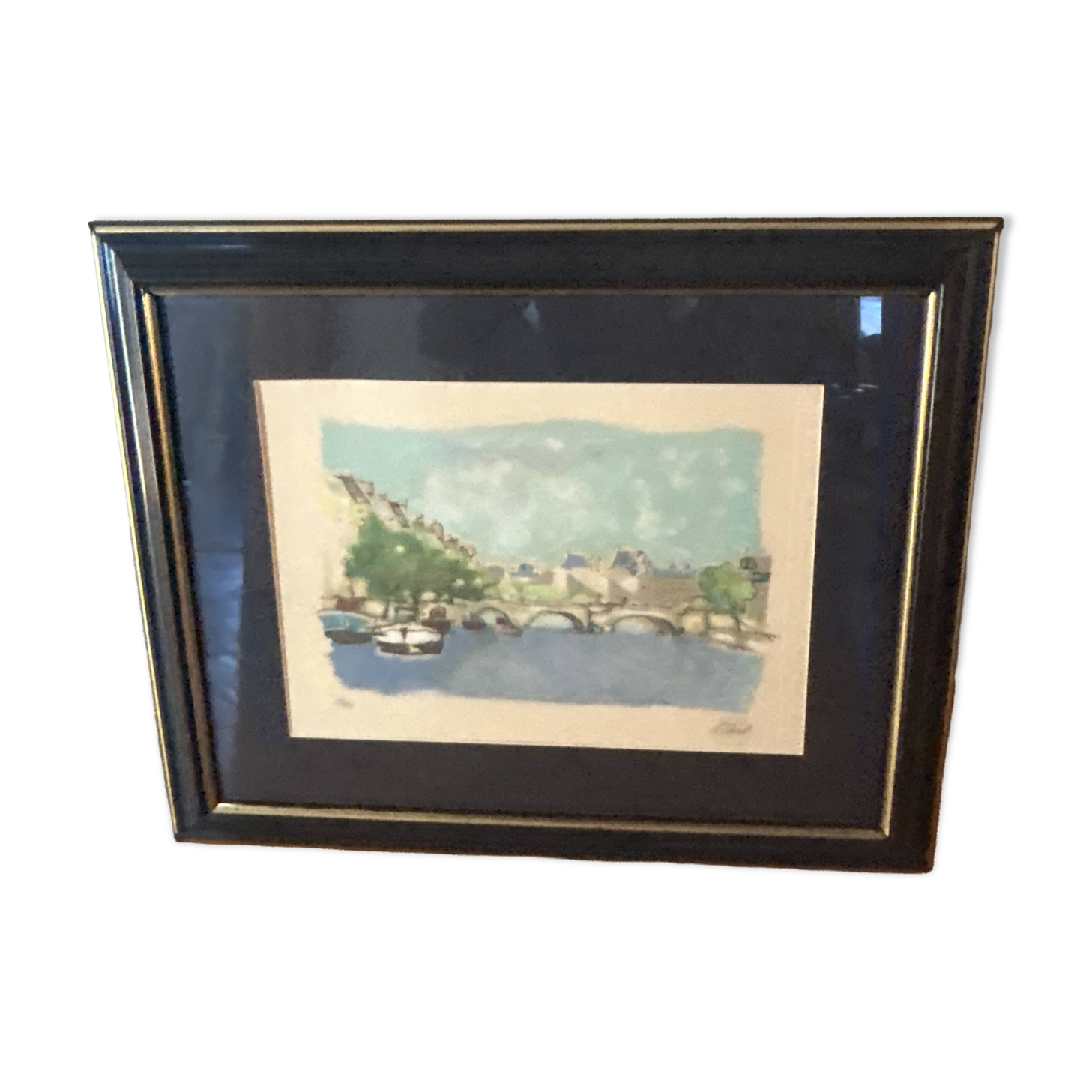 Original lithograph signed, numbered and certified.