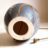 Vintage ceramic table lamp Height 61 cm